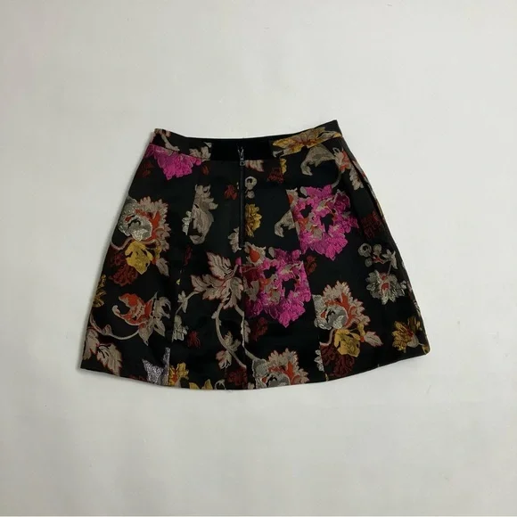 ALICE + OLIVIA jacquard mini skirt - Picture 3 of 8